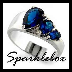 ***R50 STARTING PRICE***1ct Sapphire Blue Prong Set Simulated Diamond Ring**SIZE 6