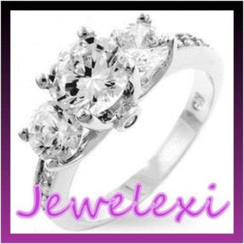 2.69CT Elegant Ladies Engagement Ring - SIZE 8