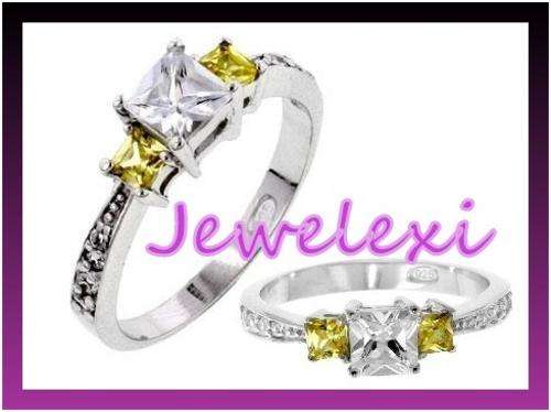 3.89CT Elegant Ladies Engagement Ring - SIZE 8