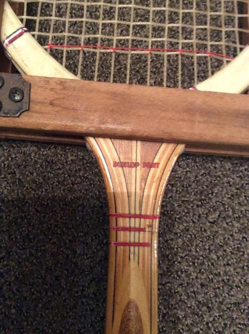 Pair of Vintage Dunlop Maxply Fort Tennis Rackets