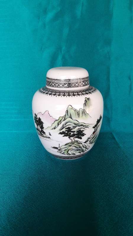 A beautiful ginger jar