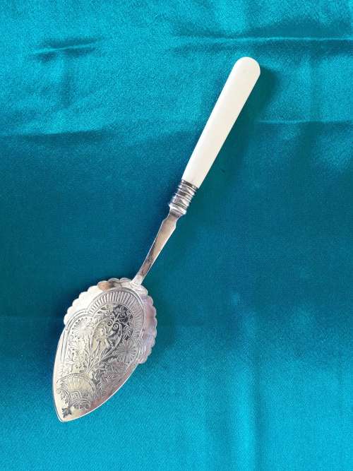 A stunning bone handle utensil
