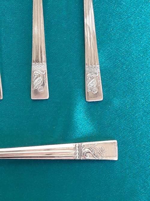 A collection of assorted EPNS cutlery