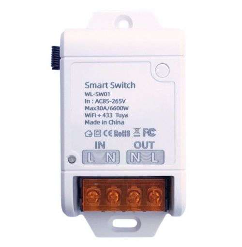 Smart Geyser Timer and Control Switch 30A, 6.6KW | WiFi and 433MHz  | Tuya Smart Life