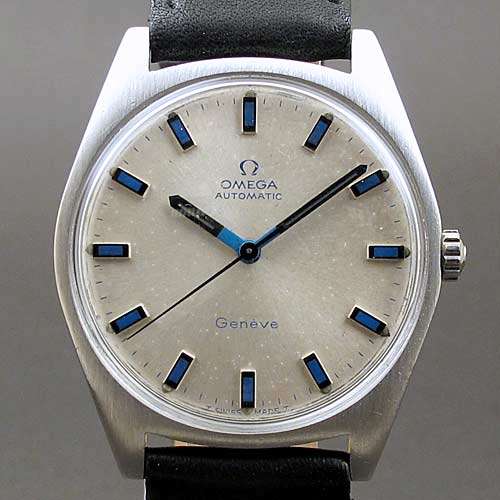 Omega Geneve Automatic gents stainless steel vintage watch. Low start. No reserve.