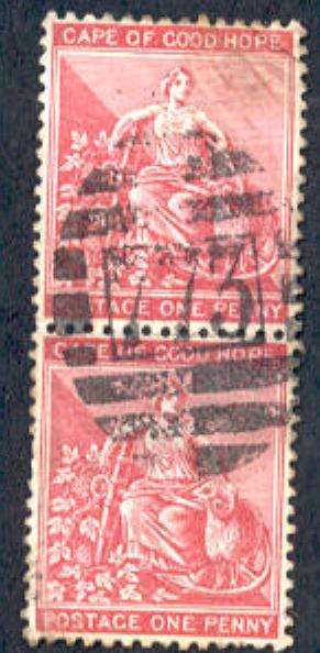 BONC 773 Seven Weeks Poort - very rare poatal agency -