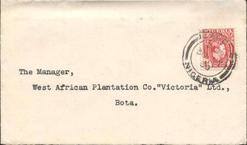 Nigerian cover (1938) to Cameroons