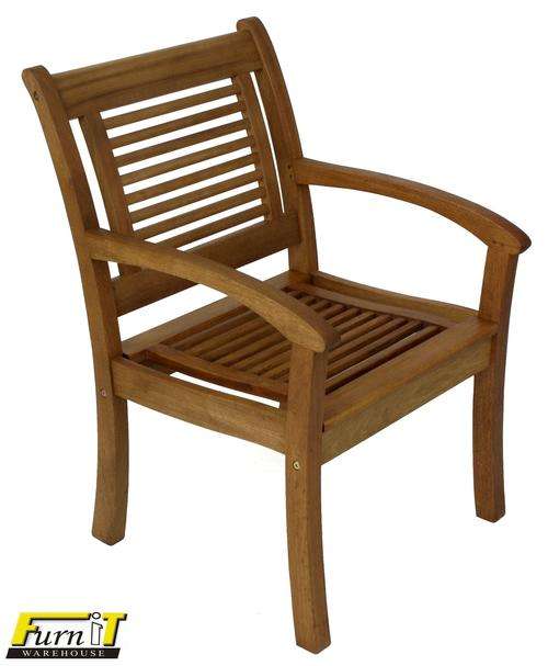 BENCH / CHAIR (1 SEATER) - Hardwood - Outdoor / Indoor