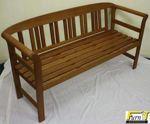 Rose 3 Seater BENCH - Hardwood - Outdoor / Indoor