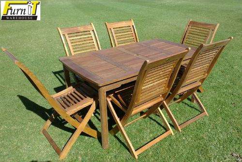 6 Seater Table set - Solid Hardwood + Free Shipping