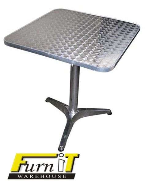 Taya Patio TABLE 60 x 60cm- S/steel & Alum...