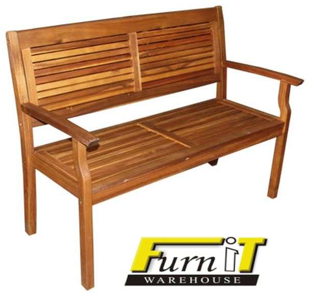Hagebau 2 Seater BENCH - Solid wood