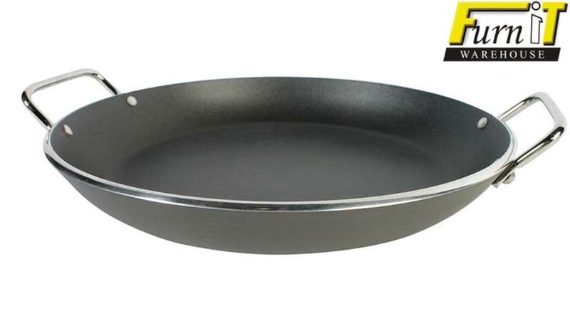Millennium Braai Pan (LARGE) - 6 mm Aluminium (TEFLON) - 440mm Dia., 40mm deep