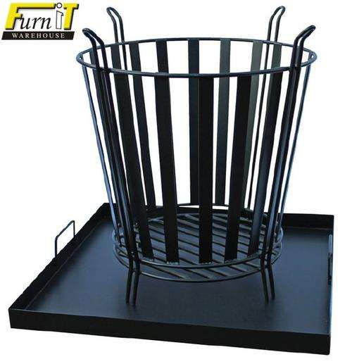 Fire Pit with Ash tray- (Mild Steel)