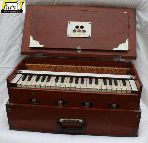 UNIQUE!!: Vintage HARMONIUM - Indian Musical Instrument - 3 and 1/4 Octave - Working, FREE SHIPPING