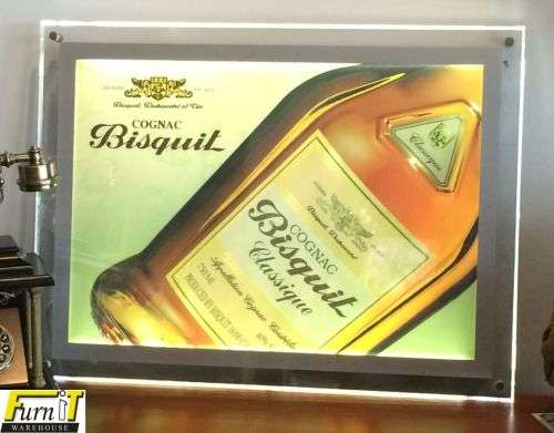 Bisquit Cognac LIGHT Sign (Big) - Strongly Build