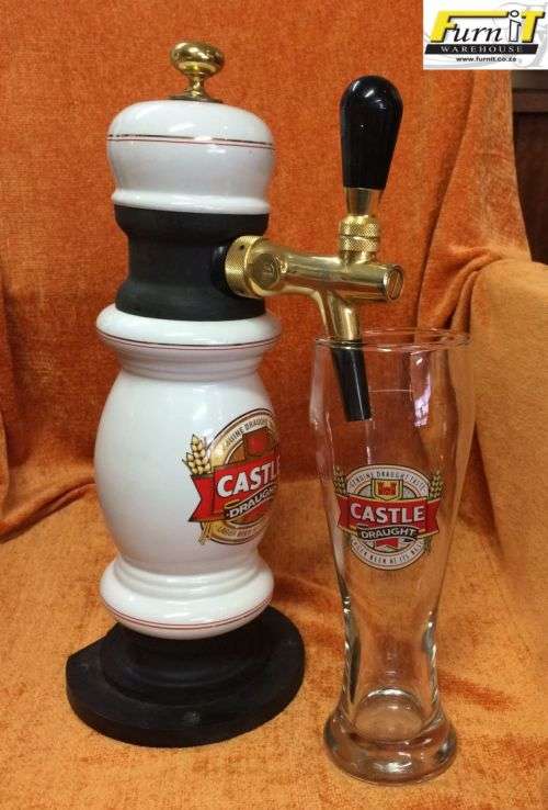 CASTLE Draught CERAMIC beer tower - Highly Collectable