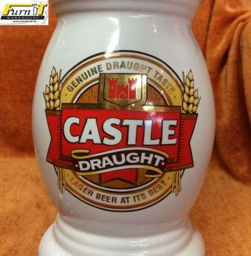 CASTLE Draught CERAMIC beer tower - Highly Collectable