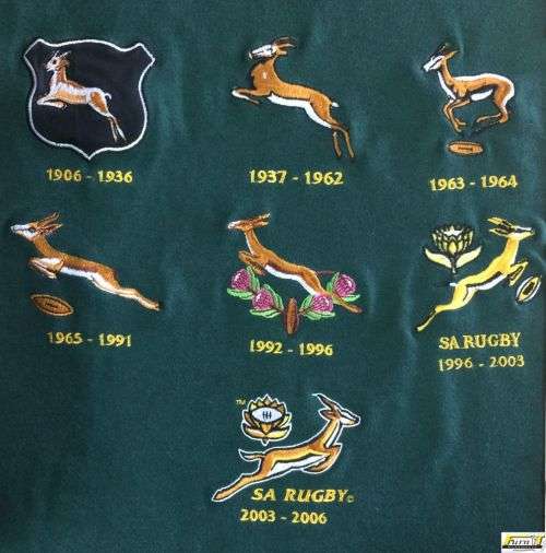Springbok Emblem Anniversary Jersey- LIMITED EDITION - 100y - #1009/3000