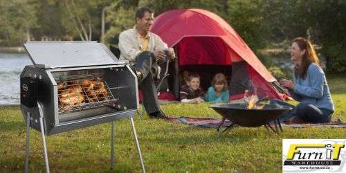 Chef MINI SPIT BRAAI - 1 Burner Gas - S/S - Top Quality