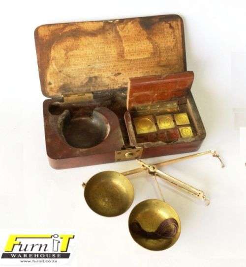 Antique Pocket DIAMOND Scale - Late 1800's - Collectors