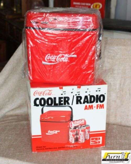 Coca Cola COOLER / RADIO - Box & still wrapped - Rare