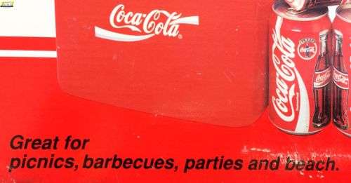 Coca Cola COOLER / RADIO - Box & still wrapped - Rare