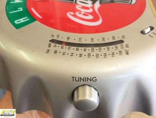 Coca Cola CROWN CAP CLOCK RADIO - with Box - Rare