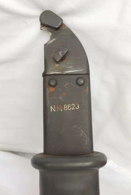 Vintage Bajonet - Romanian AKM Type 1 - AK 47 - RARE - Highly Collectable