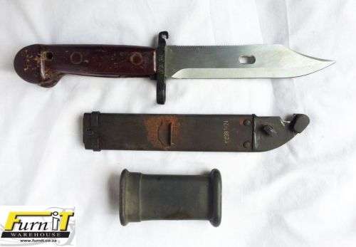 Vintage Bajonet - Romanian AKM Type 1 - AK 47 - RARE - Highly Collectable