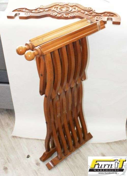 Antique Italian SAVONAROLA X Folding Chair - Highly Collectable - Walnut