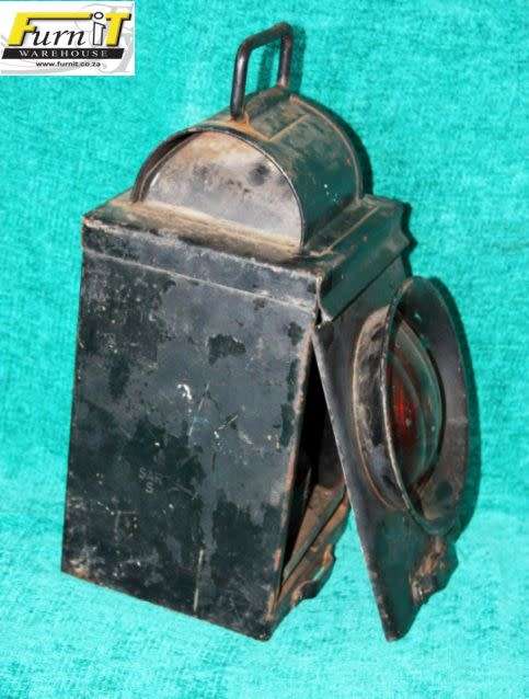 Vintage Railway Signal Lantern (big)