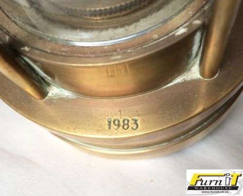 Welsh Miners Lamp - E.Thomas & Willams Ltd (ETW) - Unused - Numbered - Brass