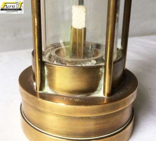 Welsh Miners Lamp - E.Thomas & Willams Ltd (ETW) - Unused - Numbered - Brass