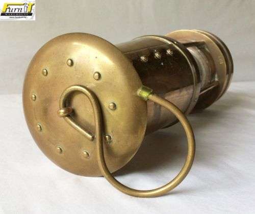 Welsh Miners Lamp - E.Thomas & Willams Ltd (ETW) - Unused - Numbered - Brass