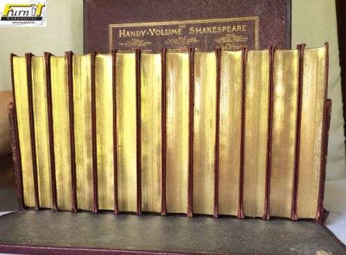 Shakespeare (Shakspeare) Handy Volume (13 Volumes in original Box) Late 1800's - VERY RARE
