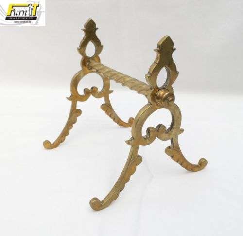 Brass Mortar, Pestle and Utensil stand set - Good condition