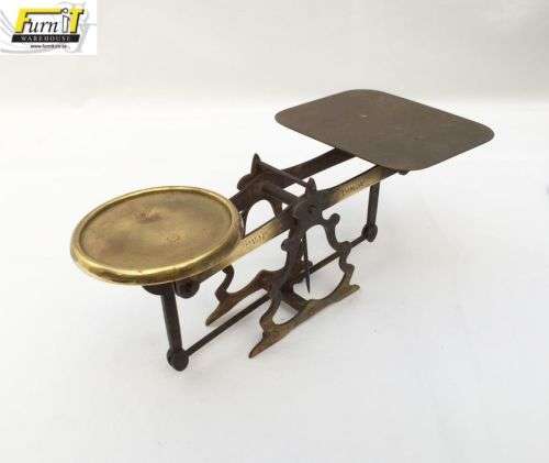 Antique Diamond / Gold Scale - with Weights and MOE Diamond weight Calculator