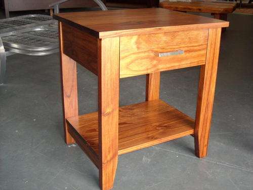 Bedside 1 x Drawer + magazine rack (pine night stand)