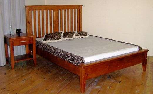 Sonata Bed (solid wood) - DOUBLE - Bed