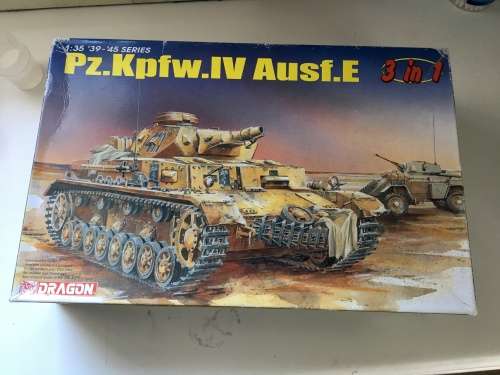 Dragon 1/35 Pz.Kpfw.IV Ausf E 3in1