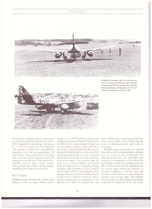 MESSERSCHMITT ME 262