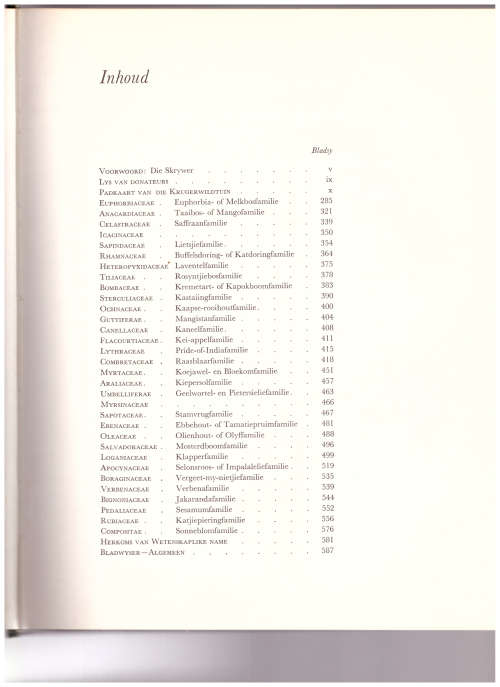 BOME VAN DIE NASIONALE KRUGER WILTUIN IN 2 VOLUMES deur P VAN WYK