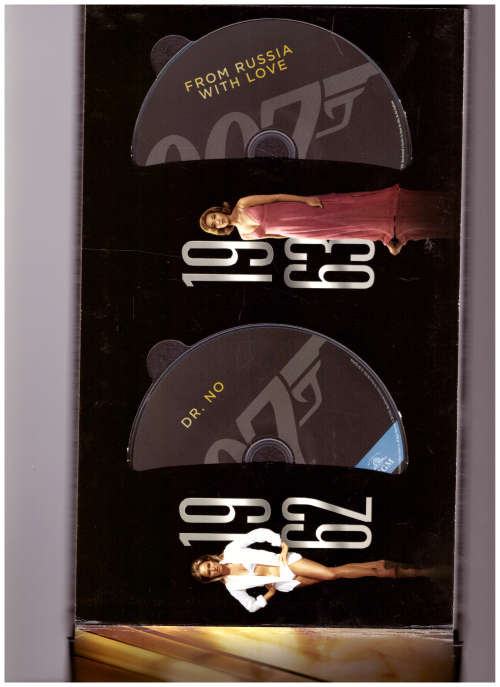 JAMES BOND : FIVE DECADES OF BOND 007 BLUE RAY DISCS