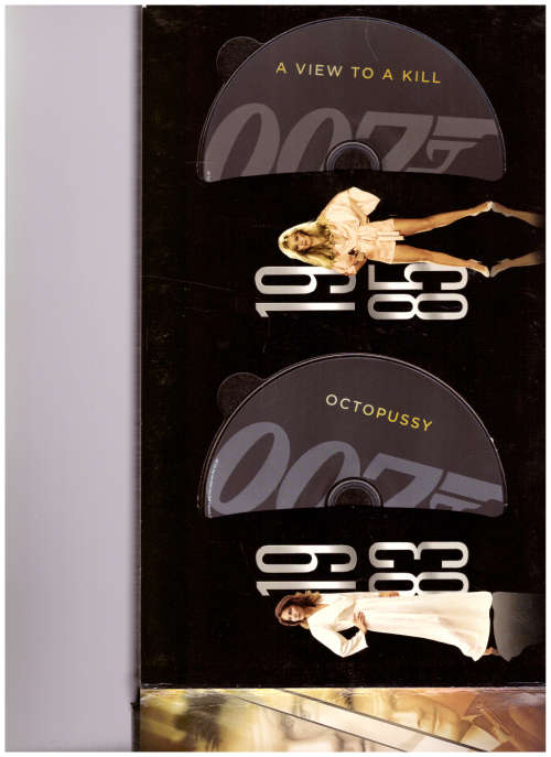 JAMES BOND : FIVE DECADES OF BOND 007 BLUE RAY DISCS