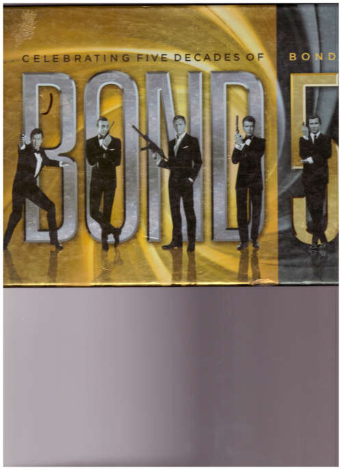 JAMES BOND : FIVE DECADES OF BOND 007 BLUE RAY DISCS