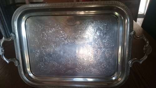 SILVER PLATED TRAY