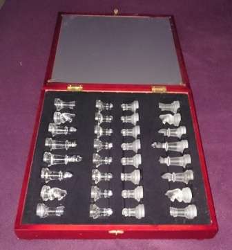 Chess Set in Wooden Casing