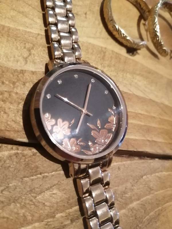Two Ladies Watches and Earing Set - COMBO