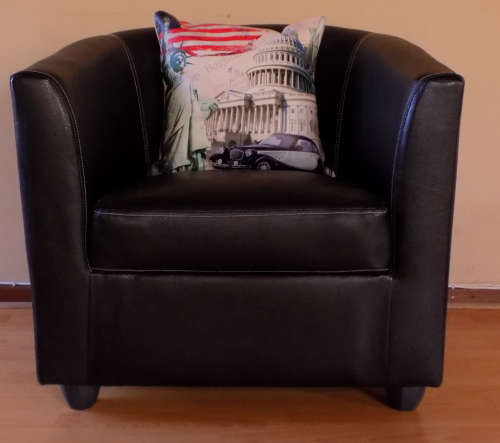 Tub Chairs PU Leather / Fabric. Buy 2 Get 1 Free!